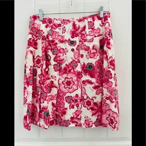 Burberry London linen skirt